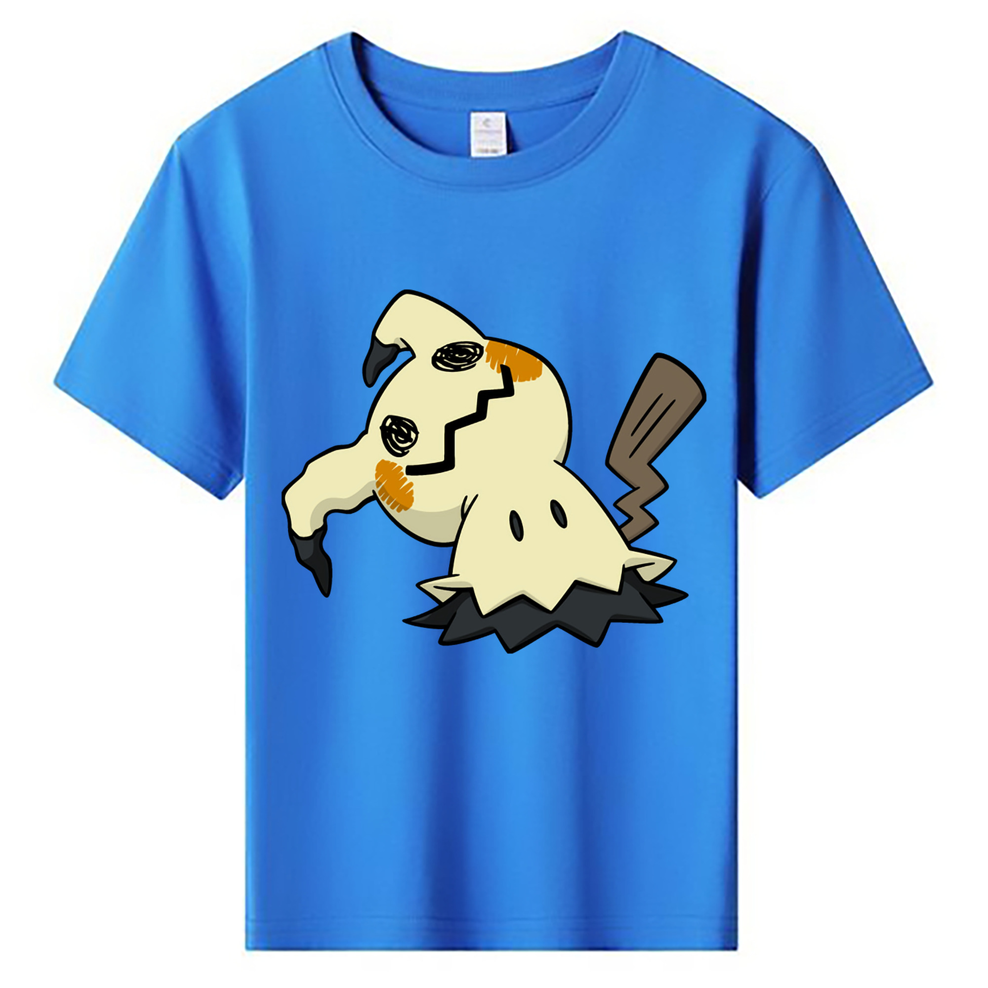 （画像用） ポケットモンスター Pokémon 綿100％キッズTシャツ（フロントプリント）